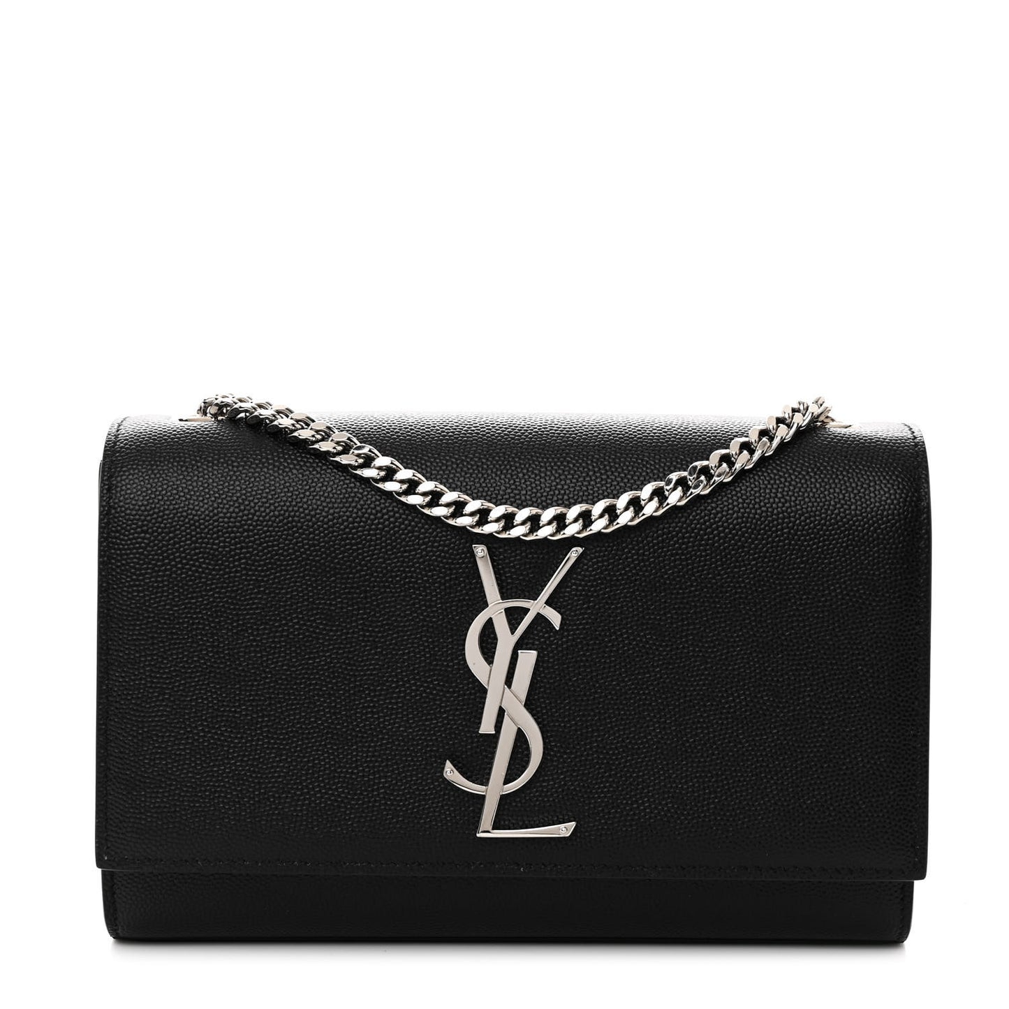Grain De Poudre Small Monogram Kate Satchel Black
