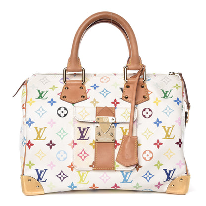 Louis Vuitton Monogram Multicolor Speedy 30 White 1 of 16