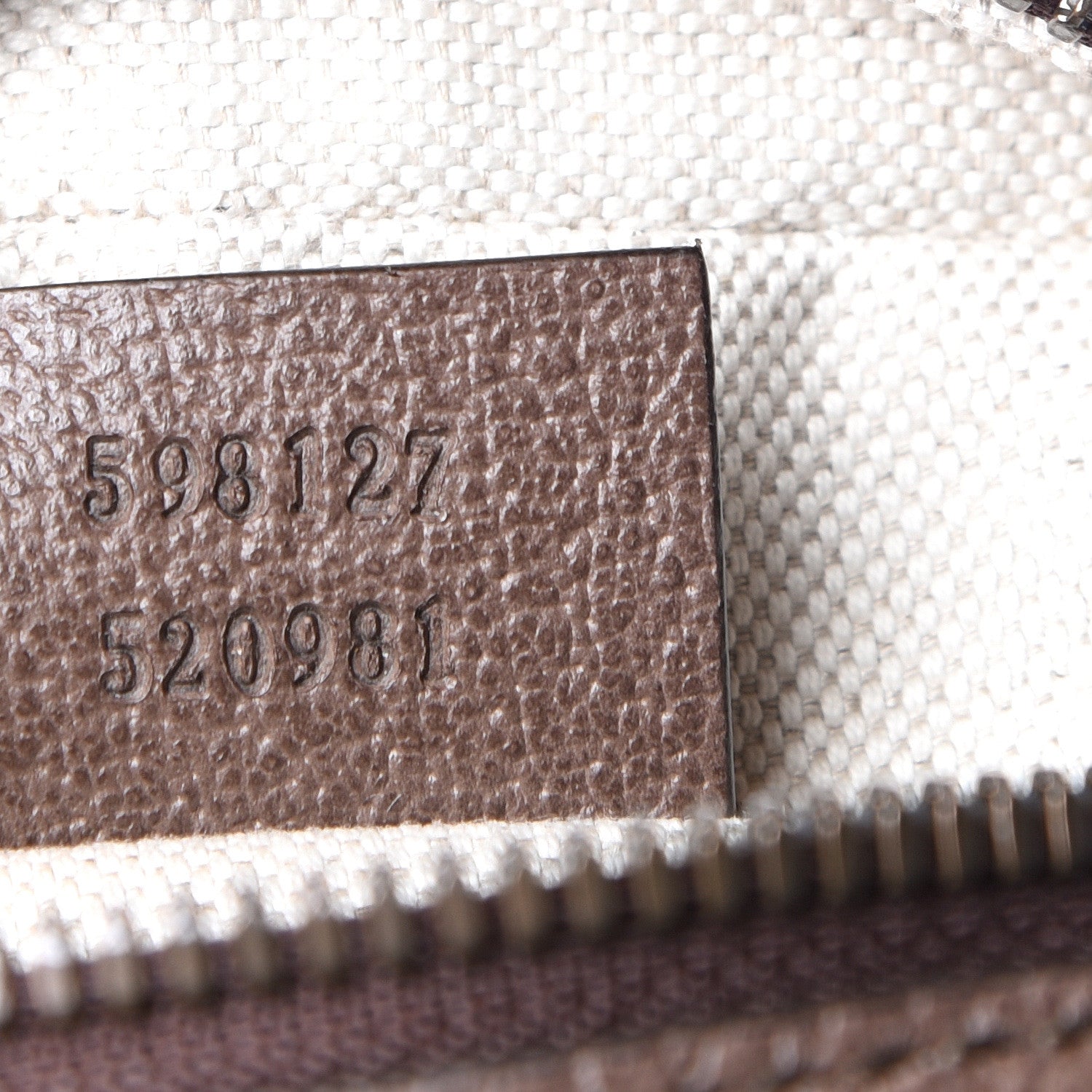 Gucci GG Supreme Monogram Web Mini Ophidia Messenger Brown 6 of 10