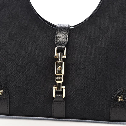 Gucci Monogram Jackie O Hobo Black 16 of 16
