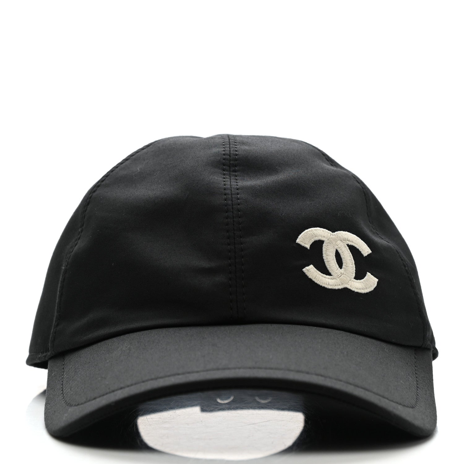Chanel Cotton CC Cap Hat Black 3 of 8
