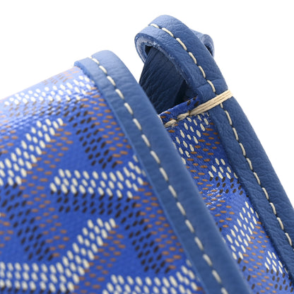 Goyard Goyardine Plumet Wallet Clutch Sky Blue 11 of 11