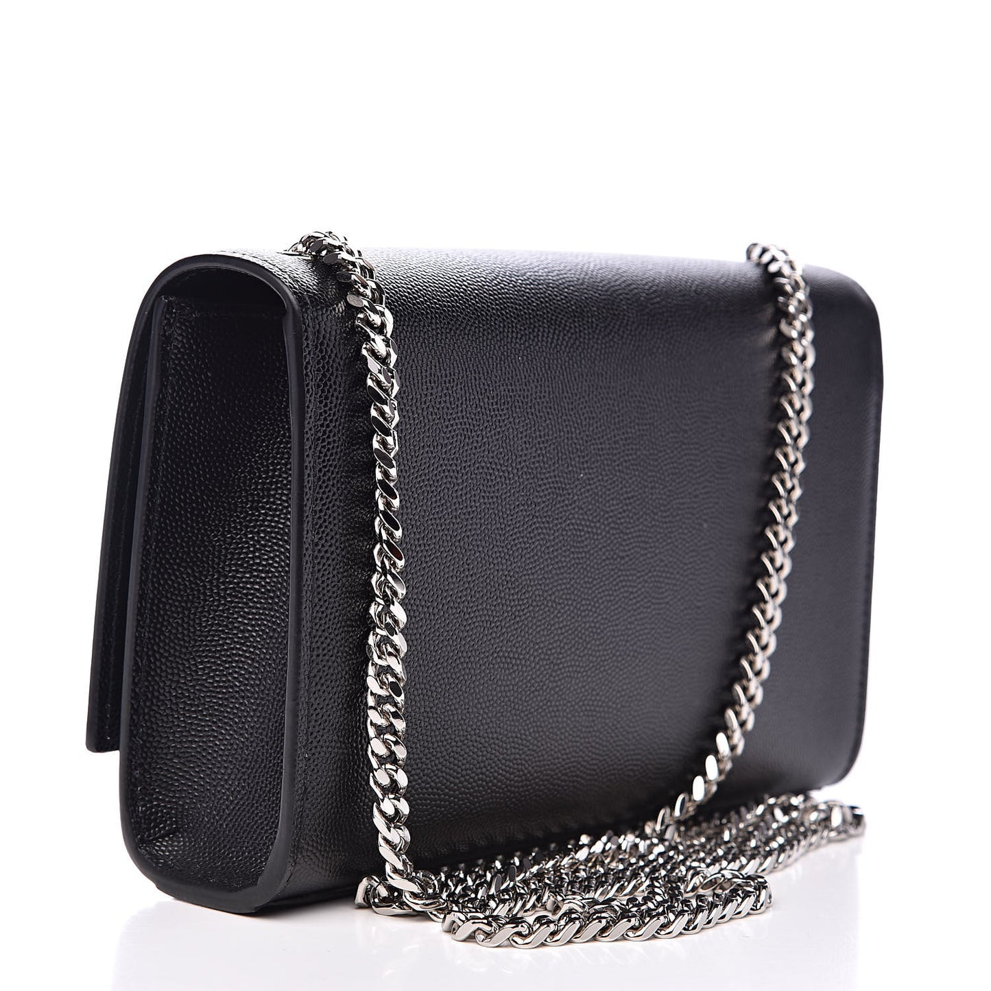 Grain De Poudre Small Monogram Kate Satchel Black