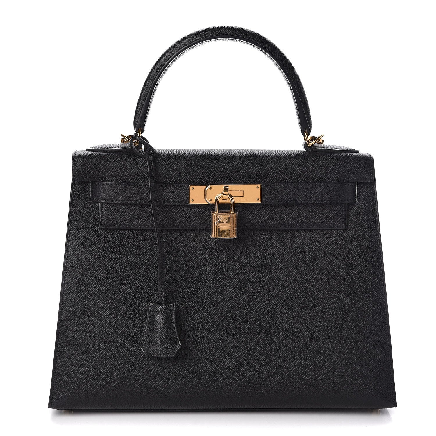 Hermes Epsom Kelly Sellier 28 Black 1 of 34