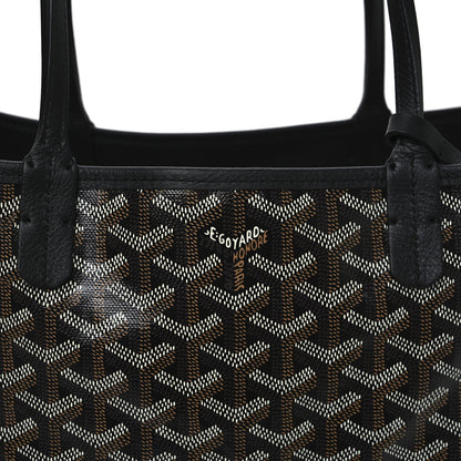 Goyard Goyardine Reversible Anjou PM Black 7 of 9