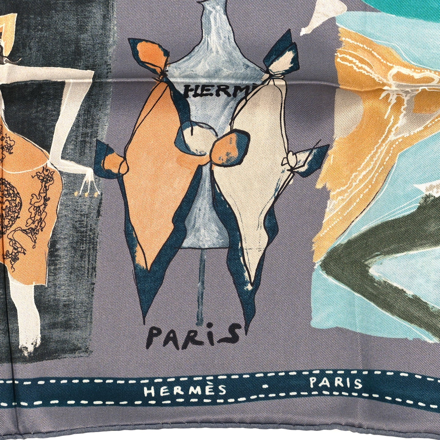 Silk J'Aime Mon Carre Scarf 70