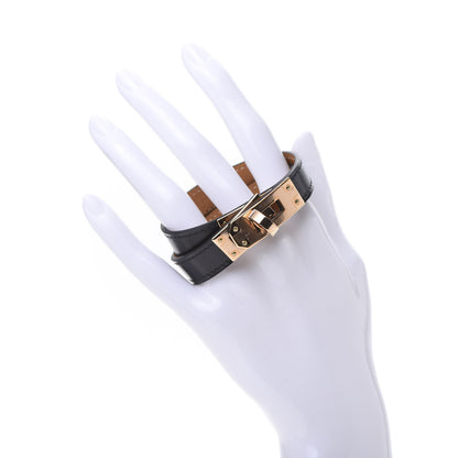 Hermes Box Kelly Double Tour Bracelet T2 Black 2 of 7