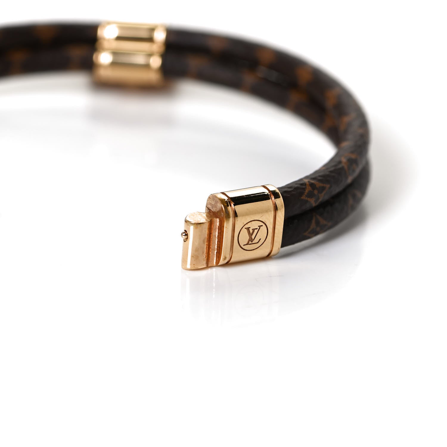 Louis Vuitton Monogram Petit Malle Bracelet 19 4 of 6