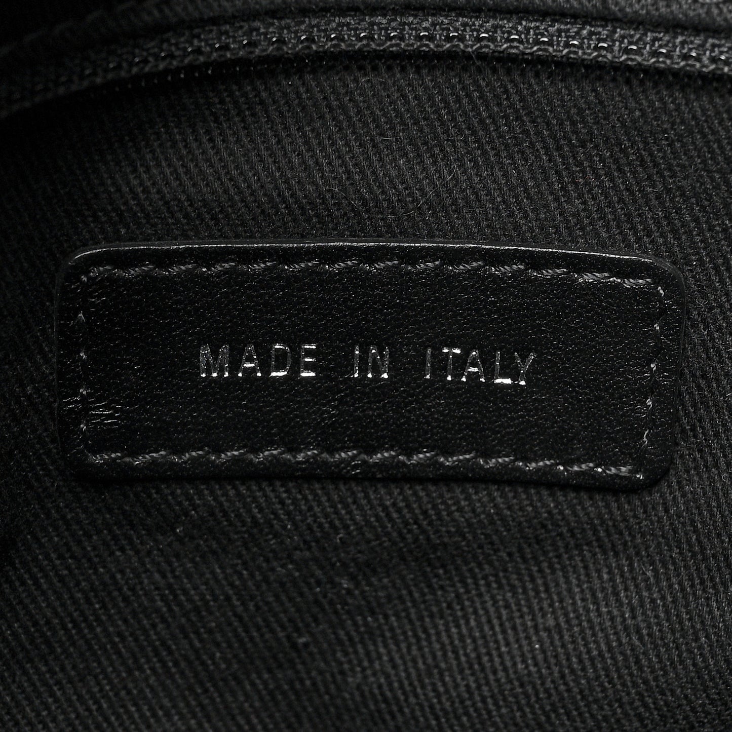 Glazed Calfskin Quilted Tweed Portobello Tote Black Red