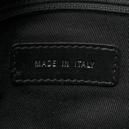 Chanel Glazed Calfskin Quilted Tweed Portobello Tote Black Red 7 of 16