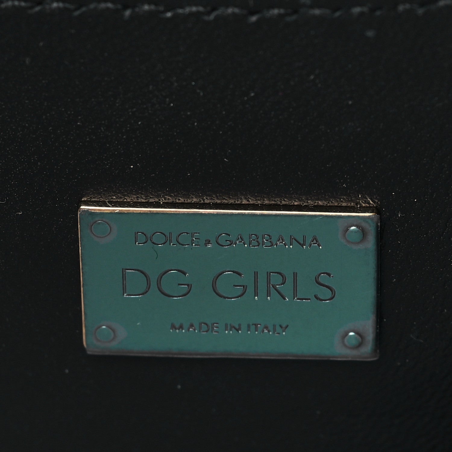 Dolce & Gabbana Nappa DG Girls Shoulder Bag Black 6 of 8