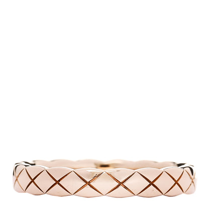 Chanel 18K Beige Gold Mini Coco Crush Ring 53 6.25 3 of 4