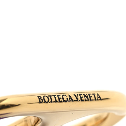 Bottega Veneta Braided Calfskin Belt Purple Gold 3 of 4