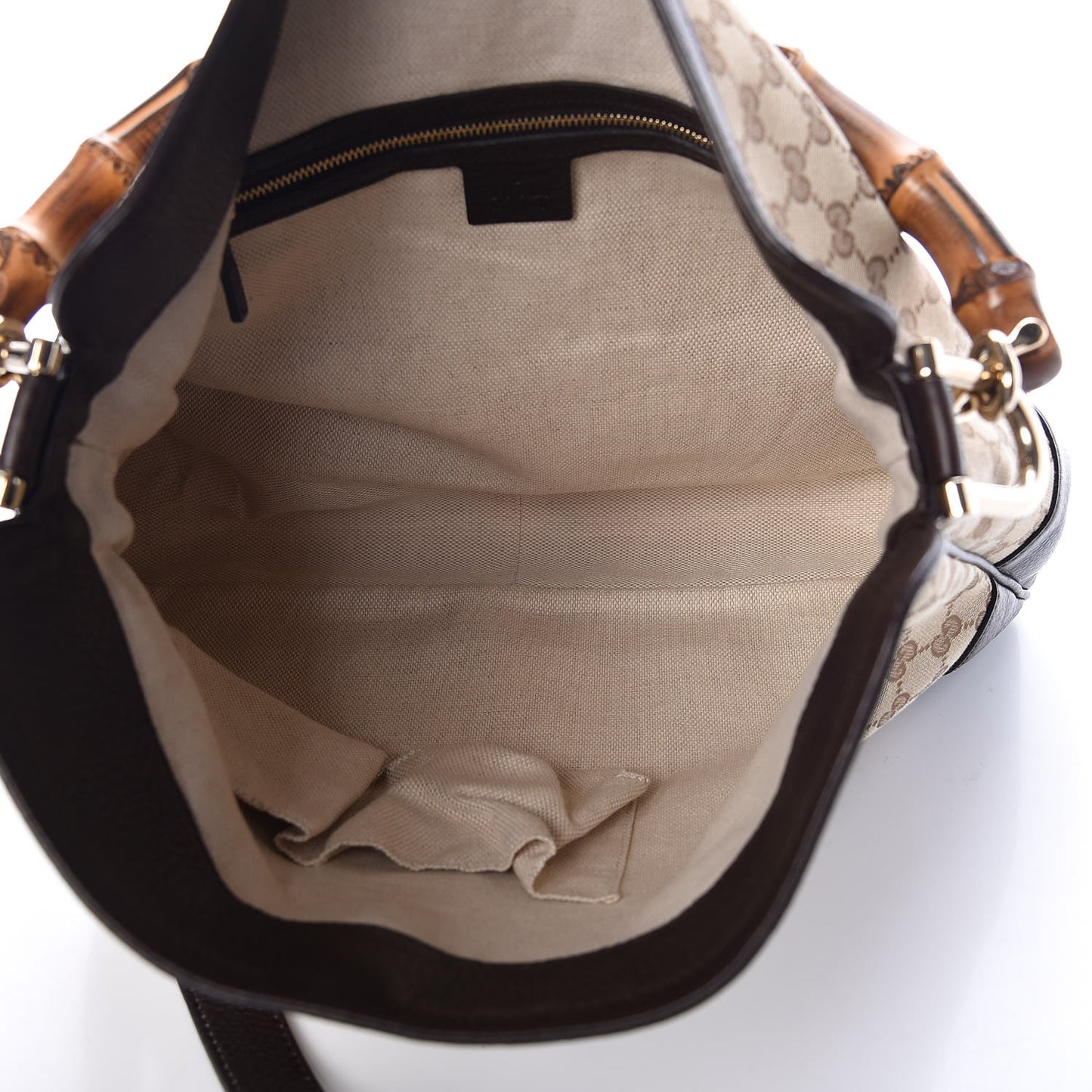 Monogram Medium Diana Bamboo Shoulder Bag Dark Brown