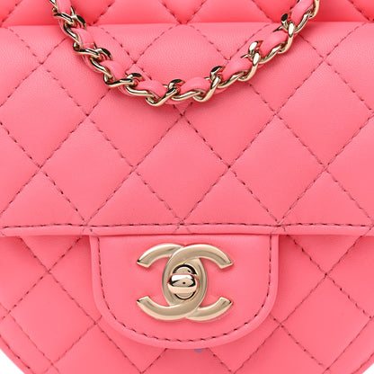 Chanel Lambskin Quilted CC In Love Heart Bag Pink 10 of 11