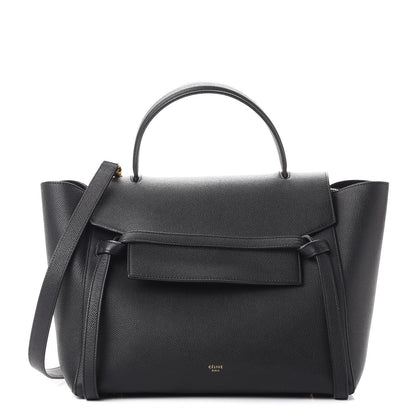 Celine Baby Grained Calfskin Mini Belt Bag Black 1 of 9