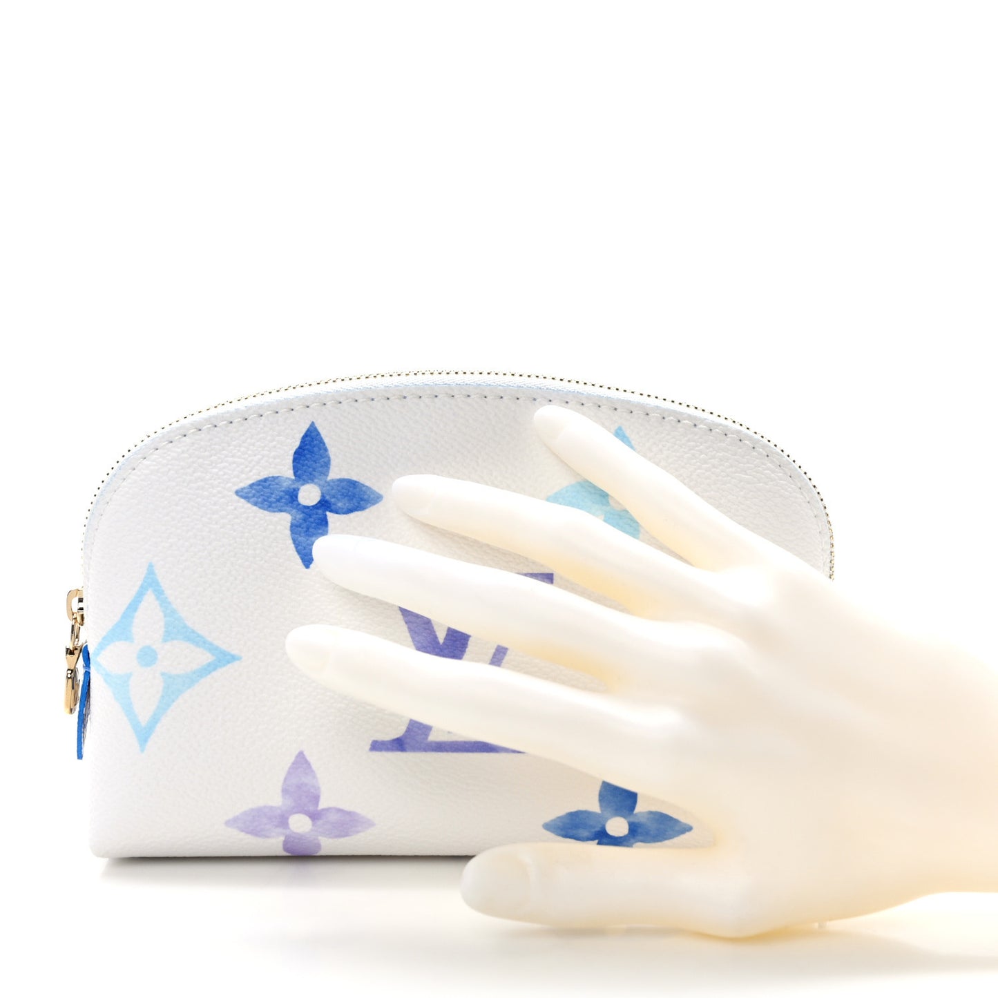 Monogram Giant By The Pool Cosmetic Pouch PM Blue