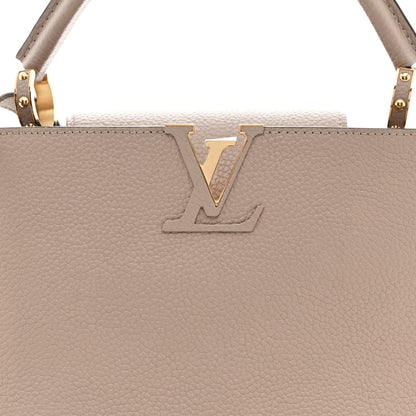 Louis Vuitton Taurillon Capucines MM Galet 7 of 10