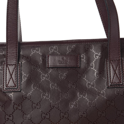 Gucci Imprime Monogram Small Joy Tote Bordeaux 11 of 11