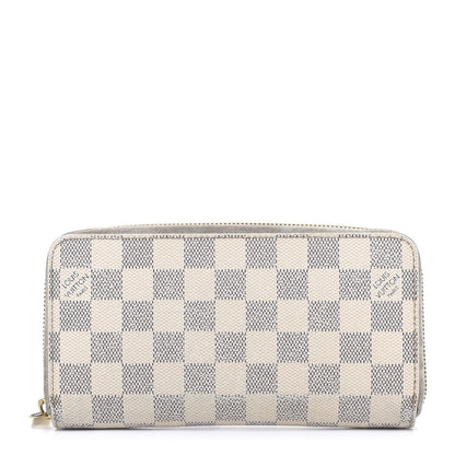 Louis Vuitton Damier Azur Zippy Wallet 1 of 10