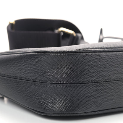 Prada Saffiano Lux Re-Edition 2005 Shoulder Bag Black 6 of 10