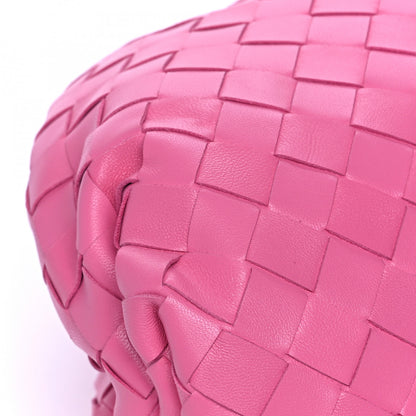 Bottega Veneta Nappa Maxi Intrecciato The Pouch Oversized Clutch Pink 7 of 13