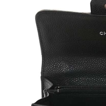 Chanel Caviar Quilted Small Flap Wallet Black 9 of 10