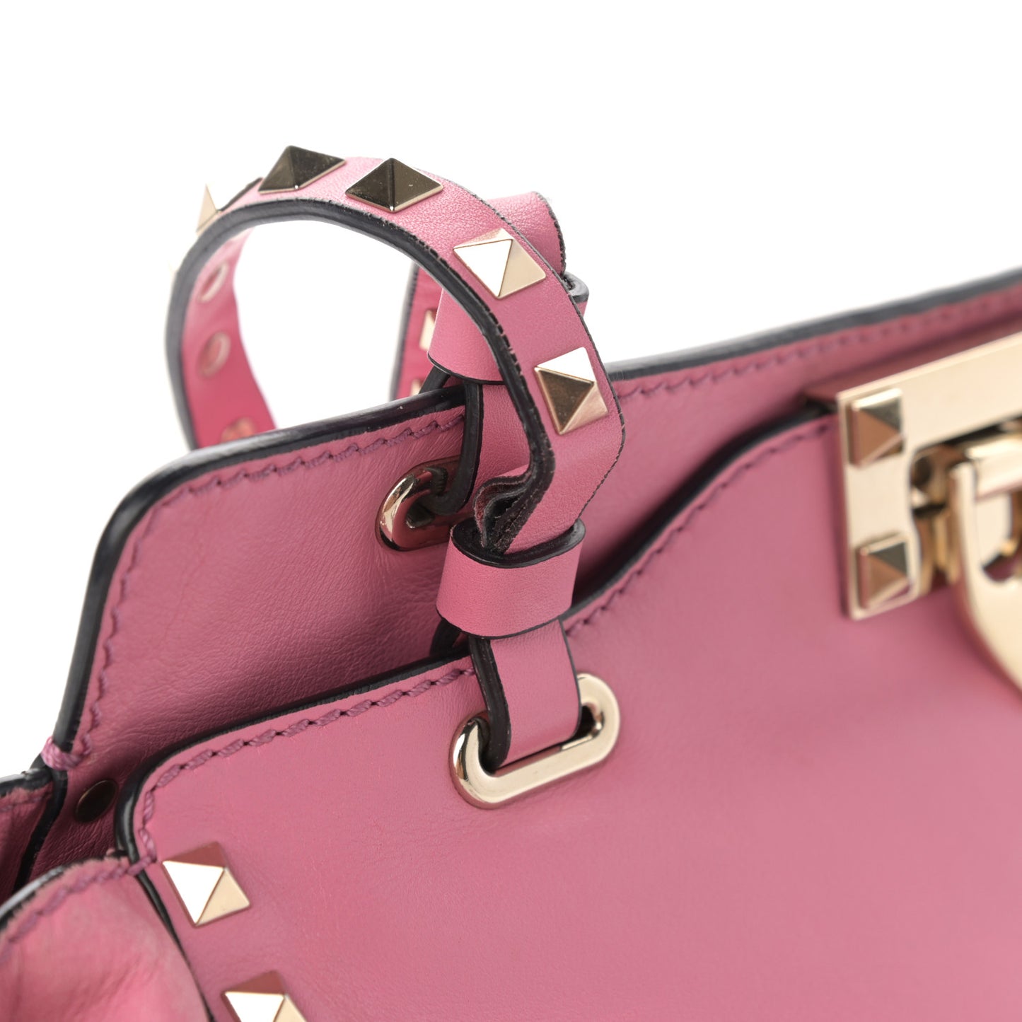 Vitello Small Rockstud Tote Ninphea