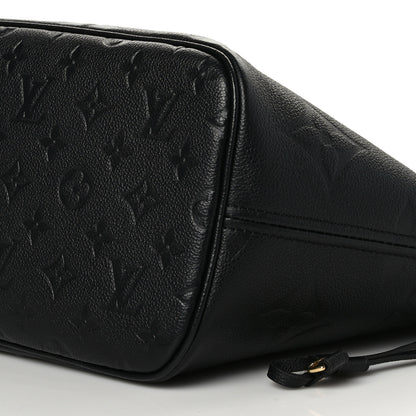 Louis Vuitton Empreinte Monogram Giant Neverfull MM Black 9 of 9