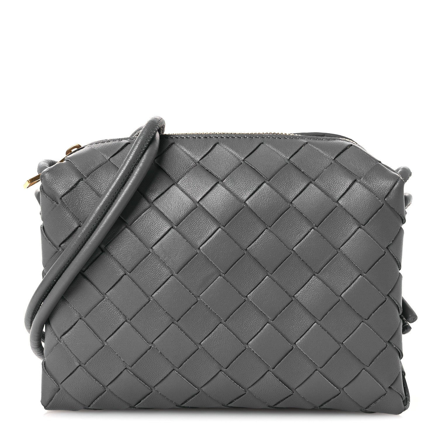 Bottega Veneta Nappa Intrecciato Mini Loop Camera Bag Thunder 1 of 9