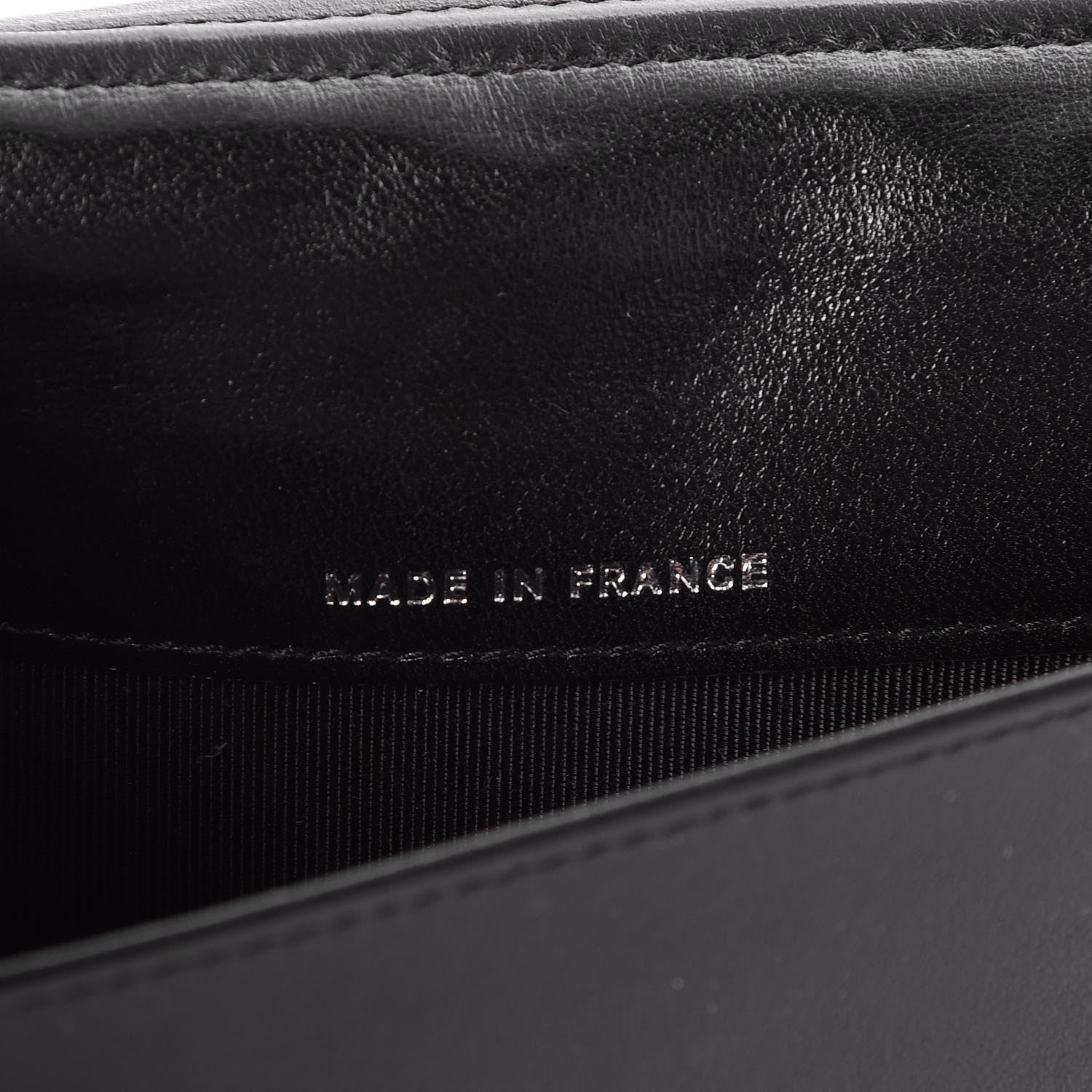 Chanel Lambskin Quilted Large Agenda Cover Black 7 of 9