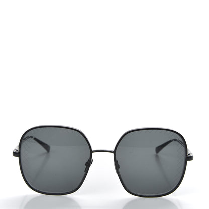 Chanel Square Sunglasses 4252 Black 2 of 8