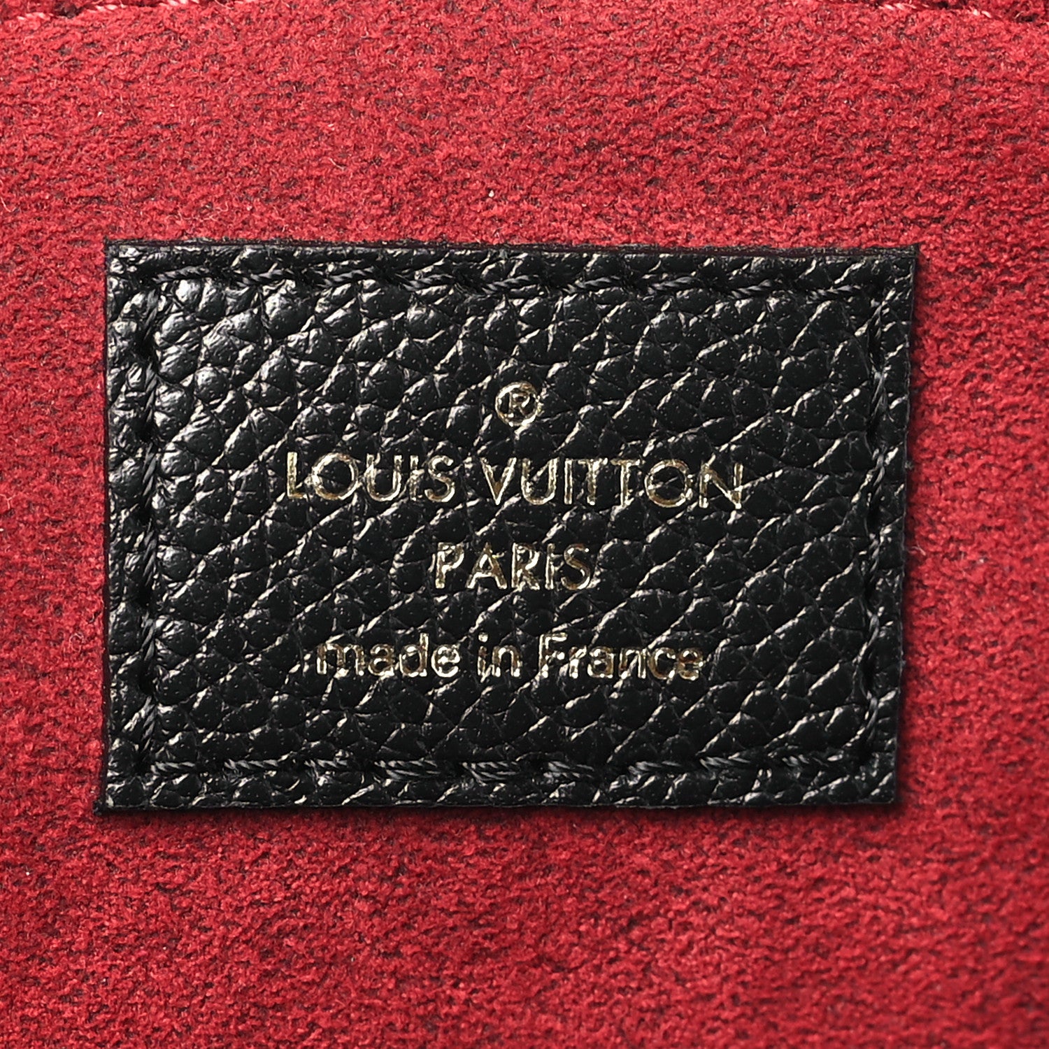 Louis Vuitton Empreinte Monogram Giant Petit Palais Black 6 of 8