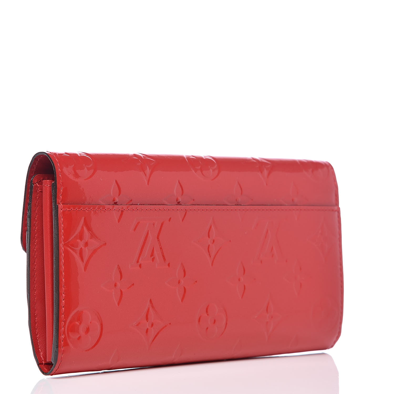 Louis Vuitton Vernis Sarah Wallet NM Cherry 3 of 7