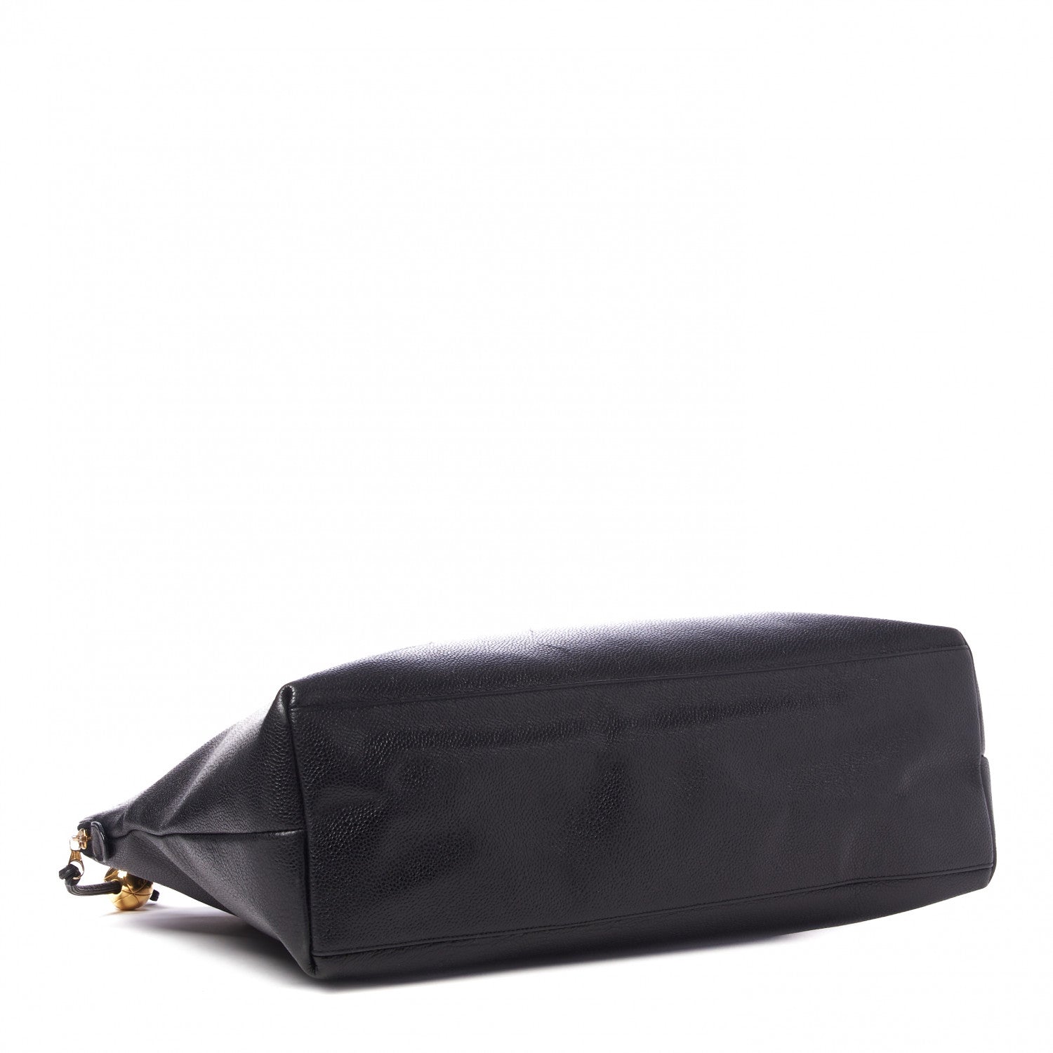 Chanel Caviar Large CC Shoulder Bag Black 3 of 9