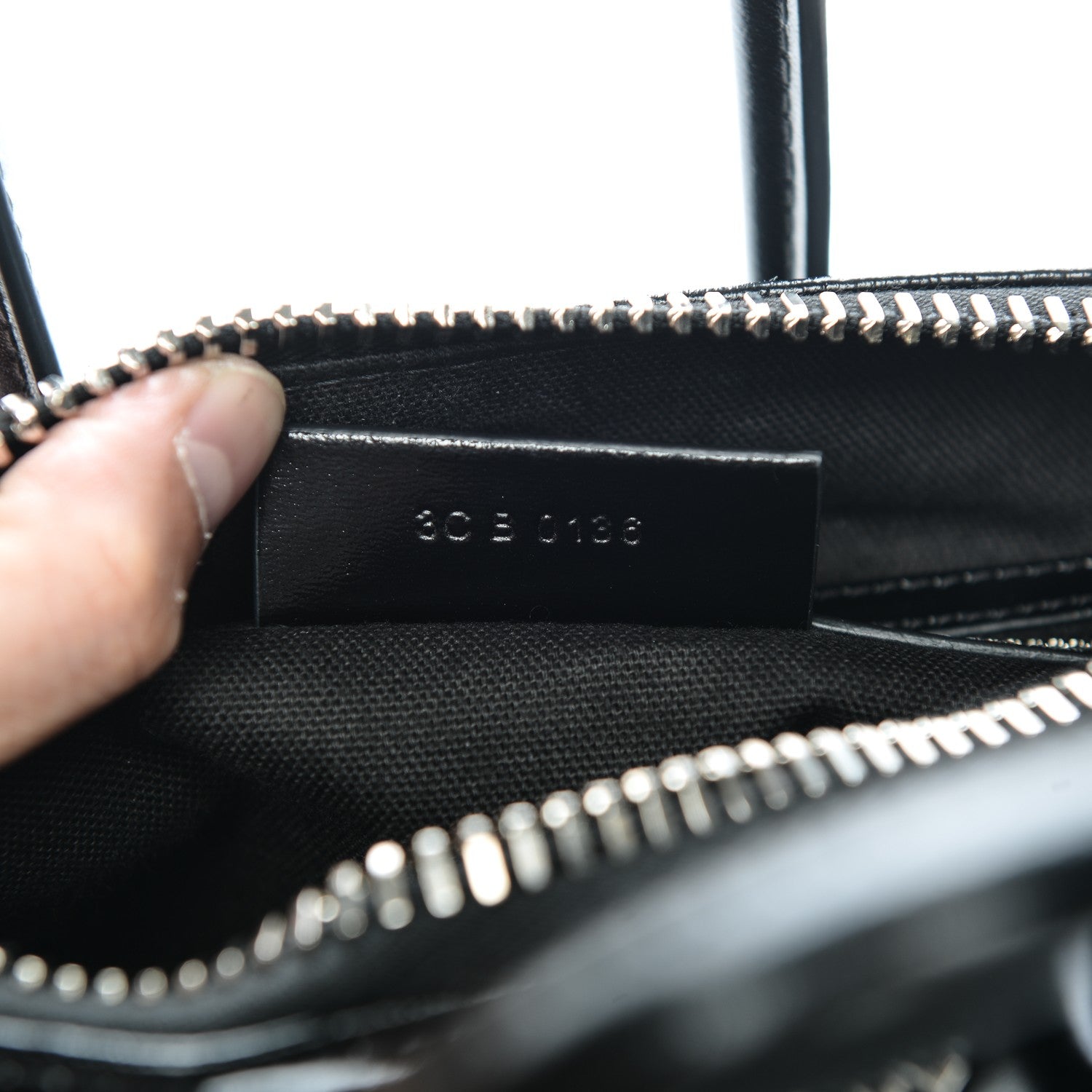 Givenchy Shiny Lord Calfskin Mini Antigona Black 7 of 8