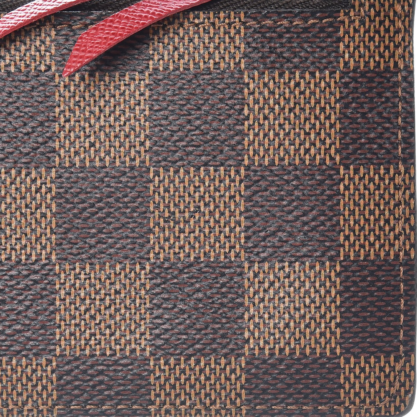 Damier Ebene Josephine Wallet Zippered Insert