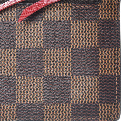 Louis Vuitton Damier Ebene Josephine Wallet Zippered Insert 7 of 7
