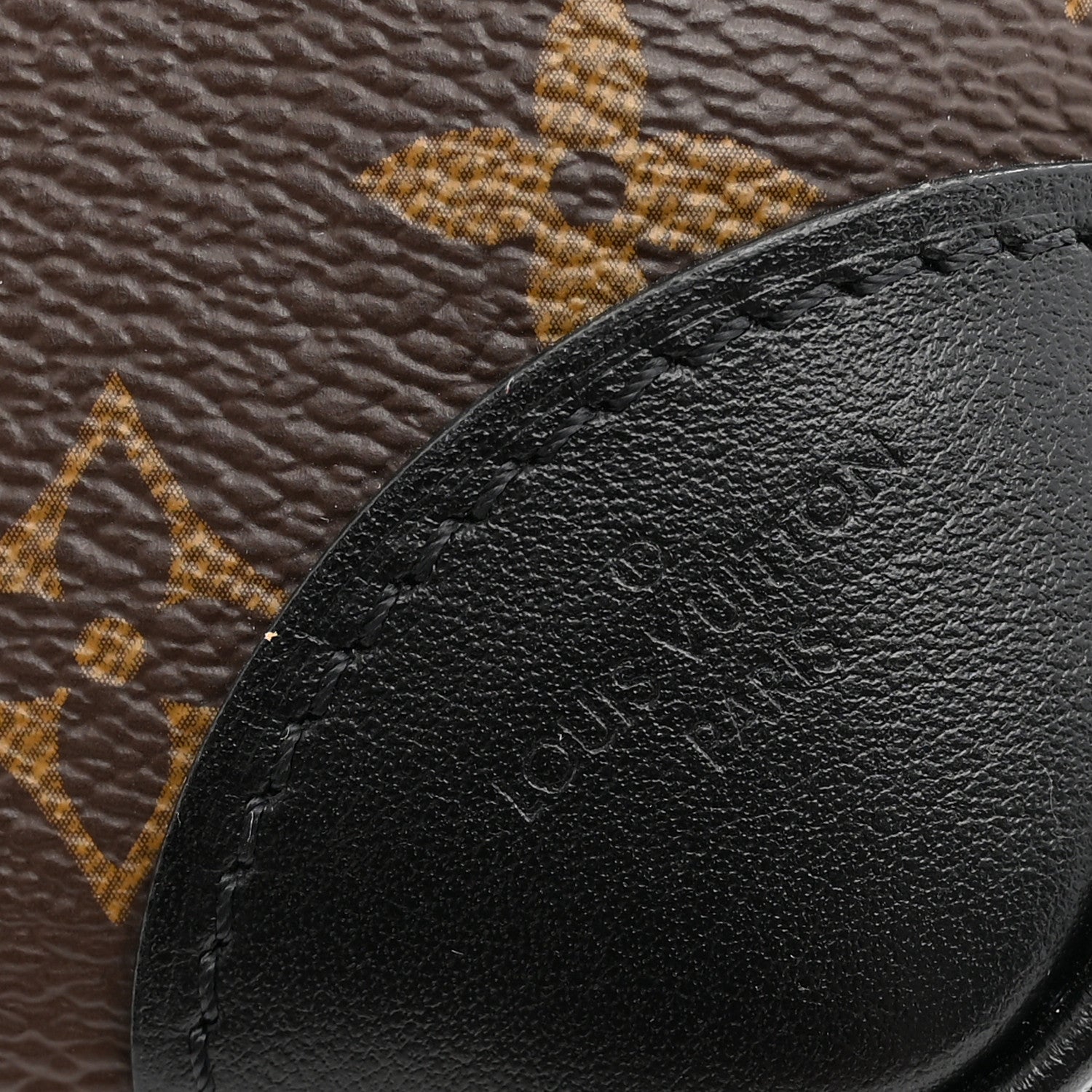 Louis Vuitton Monogram Odeon PM Black 5 of 8