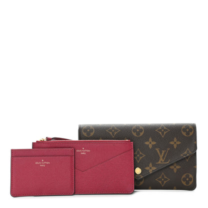 Louis Vuitton Monogram Jeanne Wallet Fuchsia 1 of 11