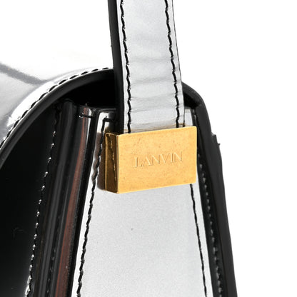 Lanvin Metallic Calfskin Concerto Bag SIlver 11 of 12