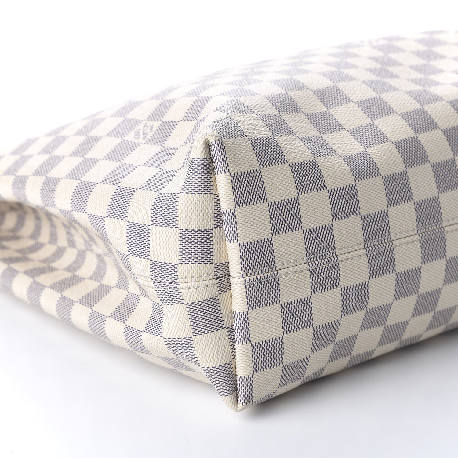 Louis Vuitton Damier Azur Graceful MM Rose Ballerine 6 of 9