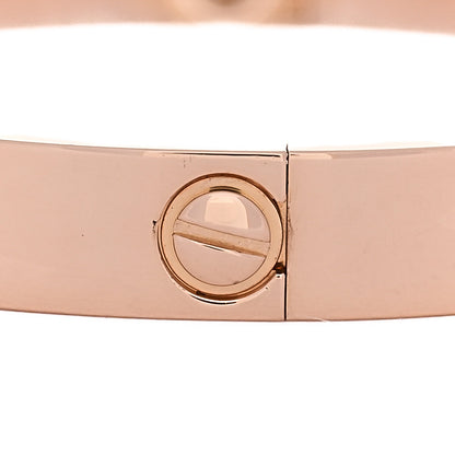 Cartier 18K Pink Gold Sapphire Garnet Amethyst LOVE Bracelet 16 4 of 7