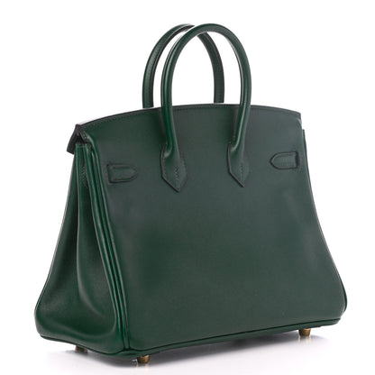 Hermes Veau Jonathan Birkin 25 Vert Tropical 2 of 32