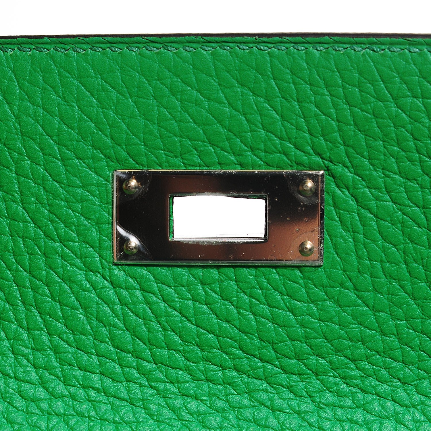 Hermes Taurillon Clemence Kelly Retourne 28 Bambou Bamboo 24 of 26