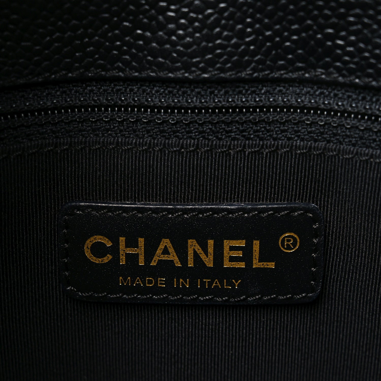 Chanel Caviar Quilted Grand Shopping Tote GST Black 5 of 10