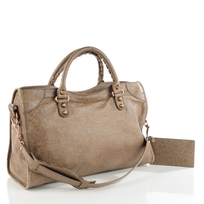 Balenciaga Agneau Giant 12 Rose Gold Hardware City Gris Poivre 4 of 10