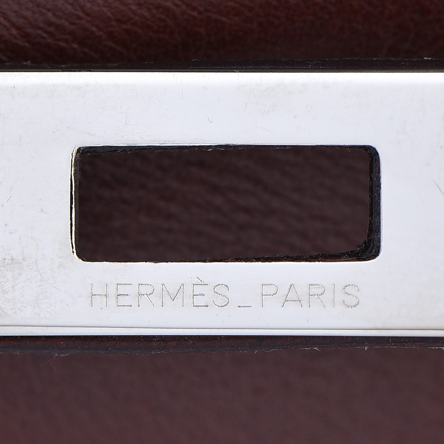 Hermes Evercalf Kelly Pochette Clutch Havane 23 of 25