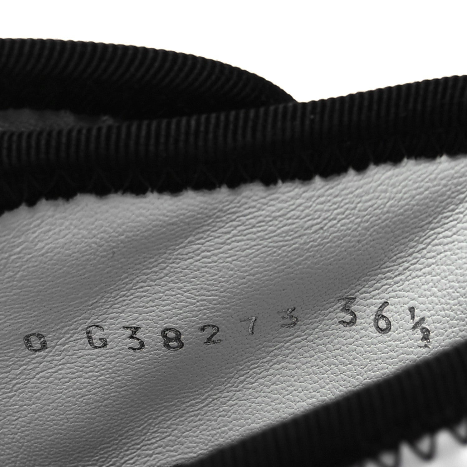 Chanel Fabric Grosgrain Quilted Cap Toe Lace Up Combat Boots 36.5 White Black 6 of 8