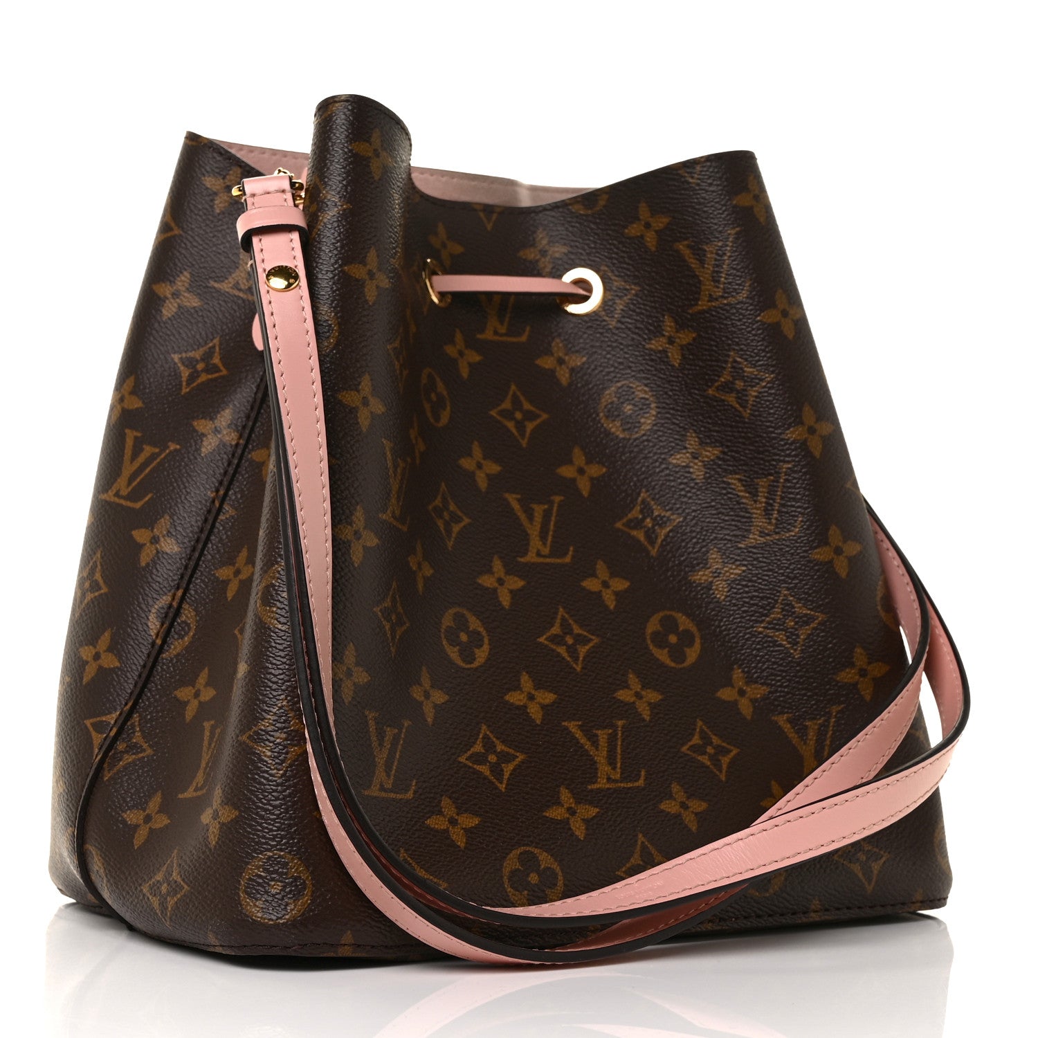 Louis Vuitton Monogram Neonoe MM Rose Poudre 3 of 7